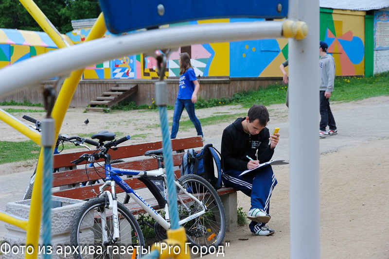 Фото к Участники «Атомного велопробега» во Владимире убедились: уровень радиации — в норме