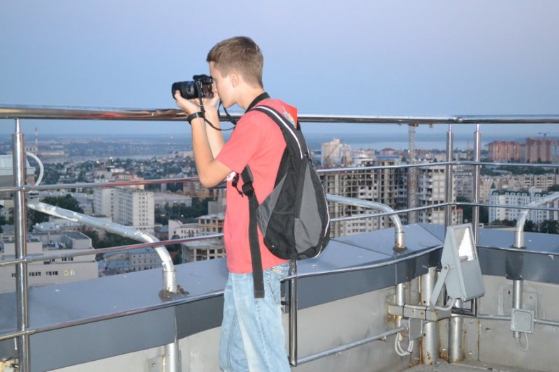 Фото к Финалист всероссийского конкурса на лучший интернет-проект среди школьников посетил Воронежскую область для съемок собственного фильма
