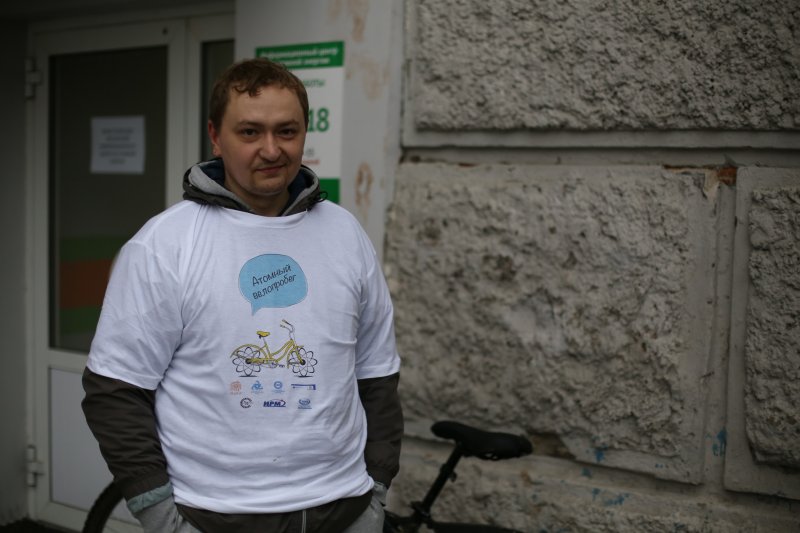 Фото к Участники  «Атомного велопробега» в 12 российских городах убедились: радиация в норме