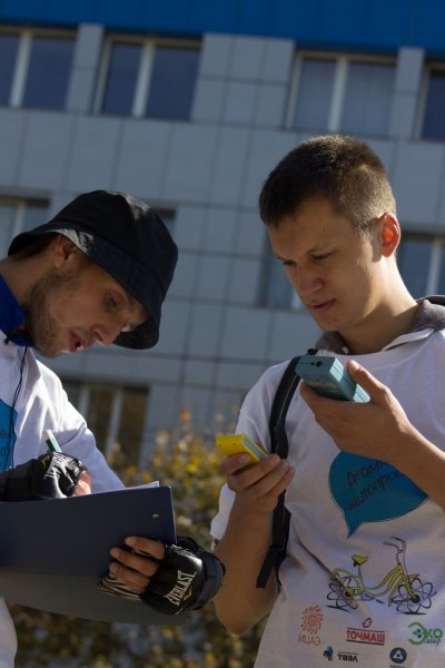 Фото к Участники  «Атомного велопробега» в 12 российских городах убедились: радиация в норме
