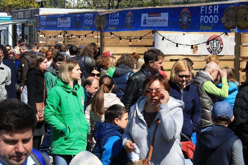 Фото к Сто счастливых селфи: ИЦАЭ Калининграда принял участие в Fish Food Festival 2016