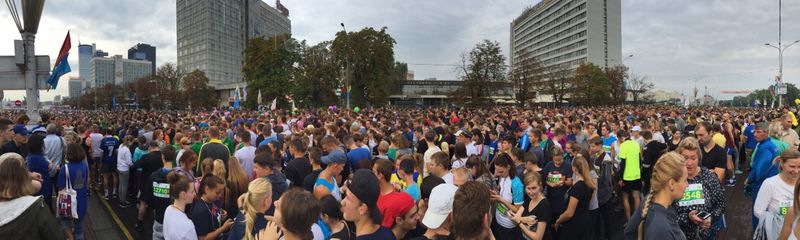Фото к «О, спорт! Ты — жизнь!»: ИЦАЭ Минска принял участие в Минском полумарафоне